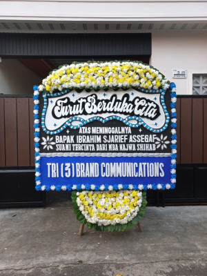 Papan Bunga Duka di Seuat Jaya